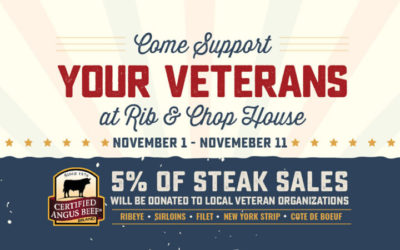 Rib & Chop House to donate 5% of steak sales to support veterans in Colorado Springs