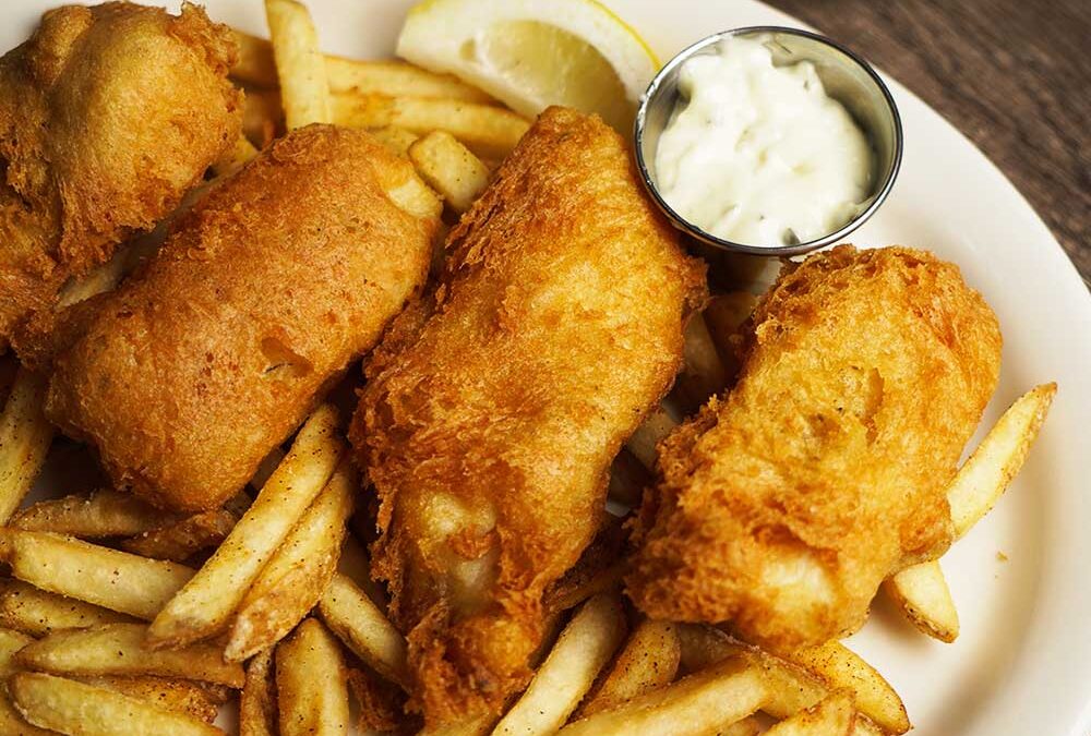 Beer-Battered Fish and Chips