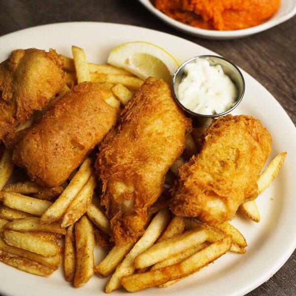 Beer-Battered Fish and Chips